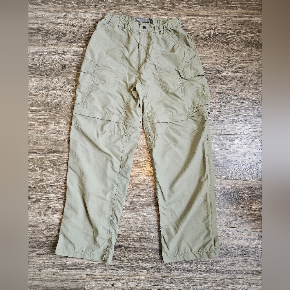 REI  Nylon Lightweight Convertible Cargo Pants Shorts Zip Pocket Women's Large
